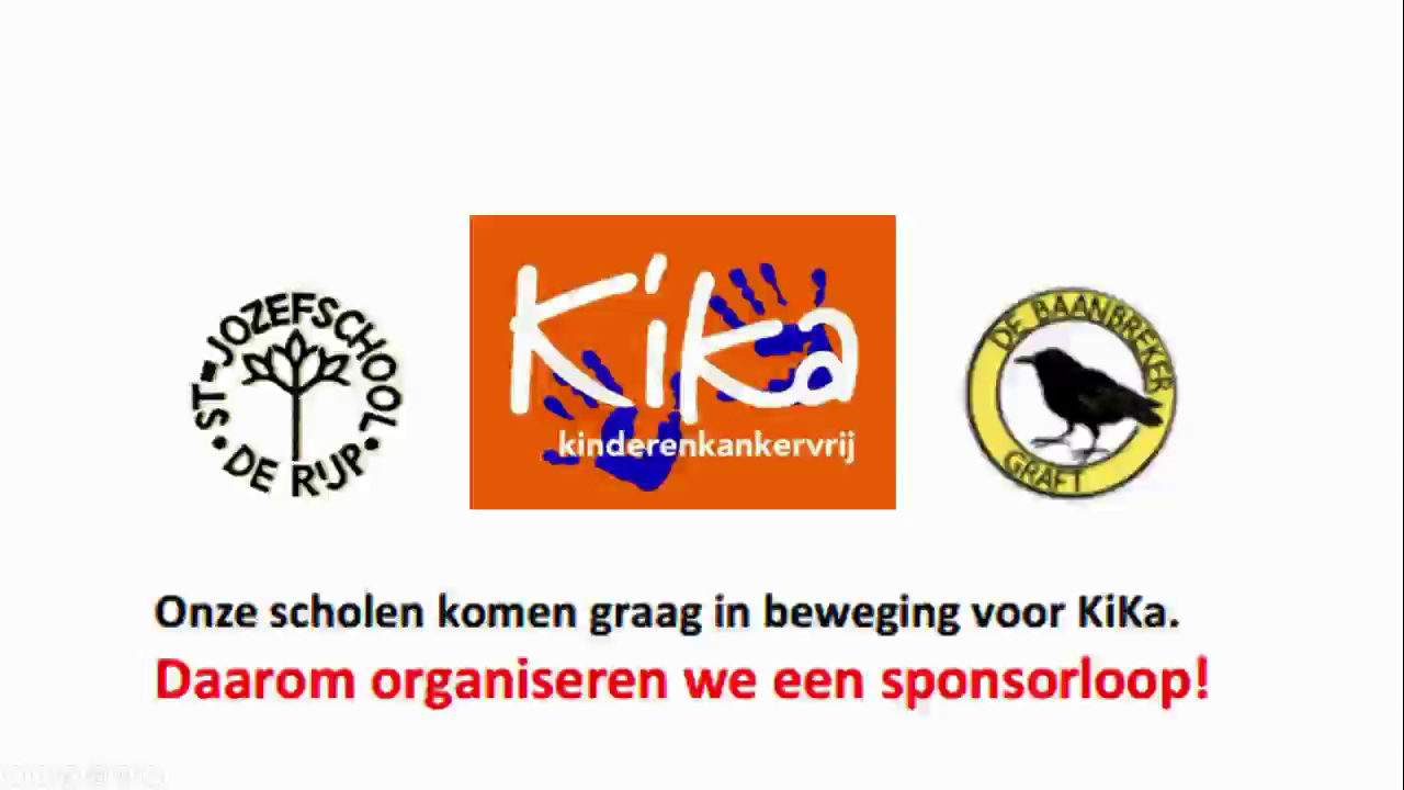 Sponsorloop voor Kika een overweldigend succes! Zie filmpje